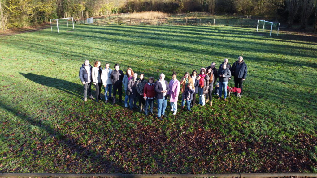 Photo de l'équipe Butry Ensemble autrement. Au côté de Daniel Desfoux
